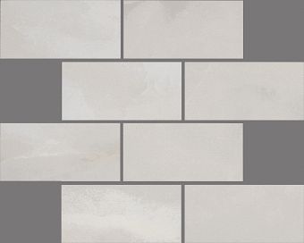 ellwyn brick mosaic polish 3x6 102pw - white