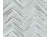 Fusion Herringbone Mosaic Tile & Stone - Titanium Swatch Thumbnail