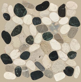 brookstone flat mosaic 193ts - tranquil cool blend