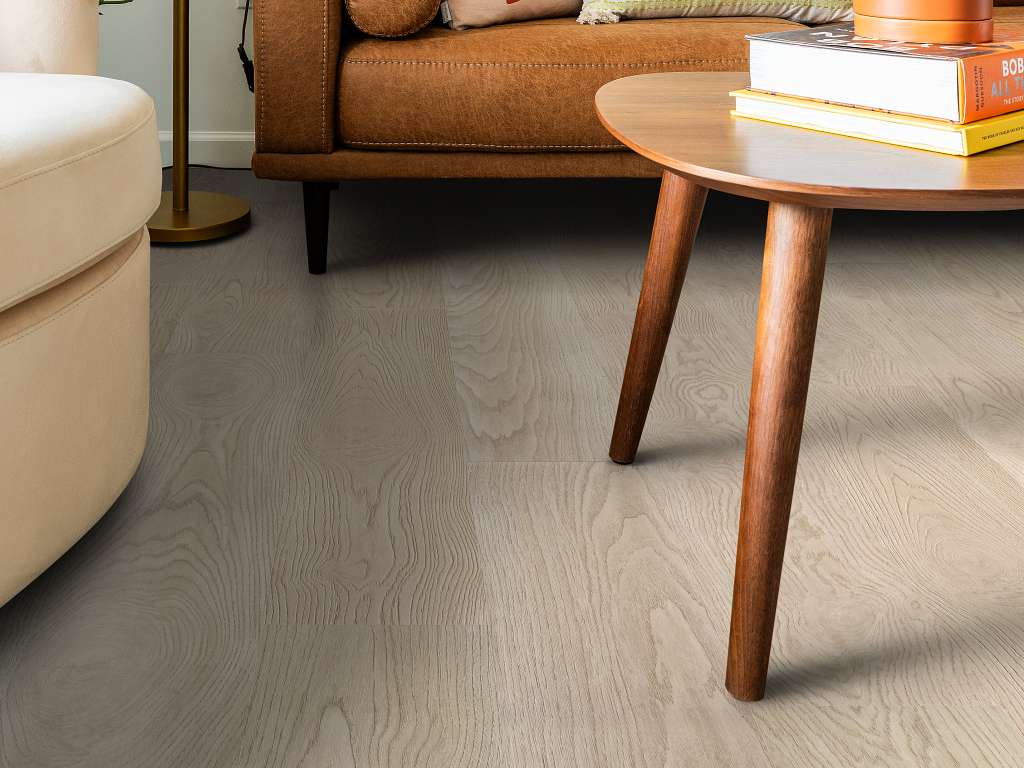 Visionary Vinyl - Shell Taupe Room Scene Image