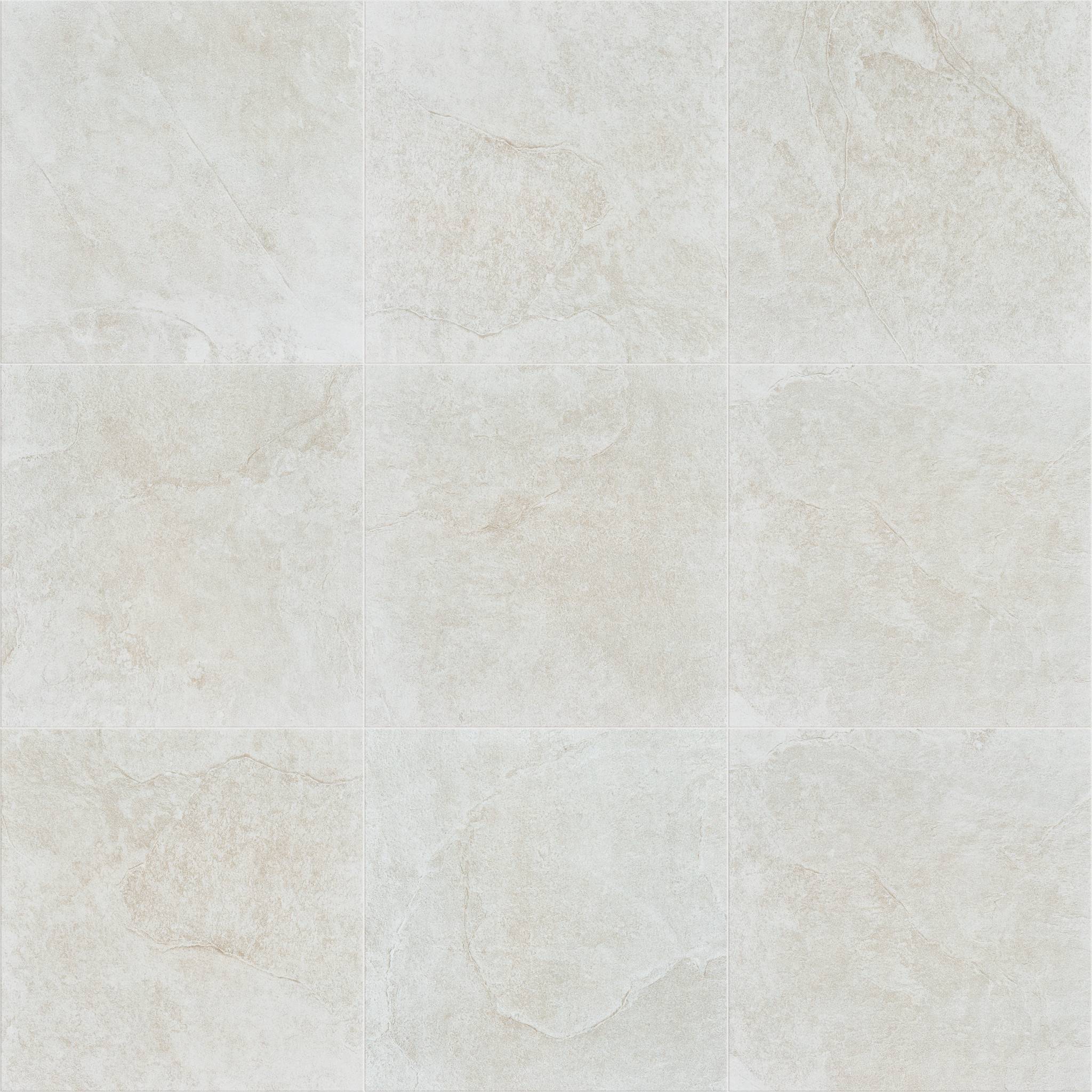 Style Crown 18 Tile & Stone - White Swatch