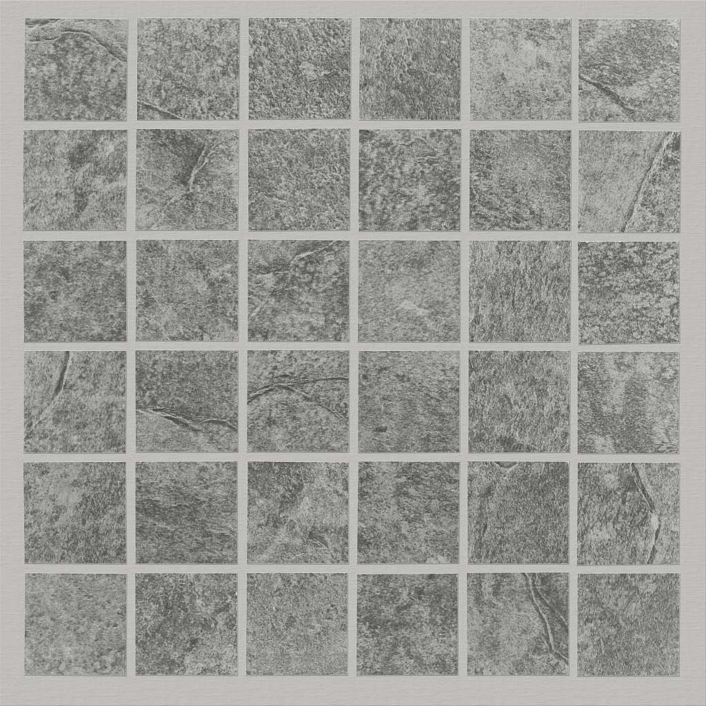 Crown Mosaic Tile & Stone - Smoke  Swatch Image 
