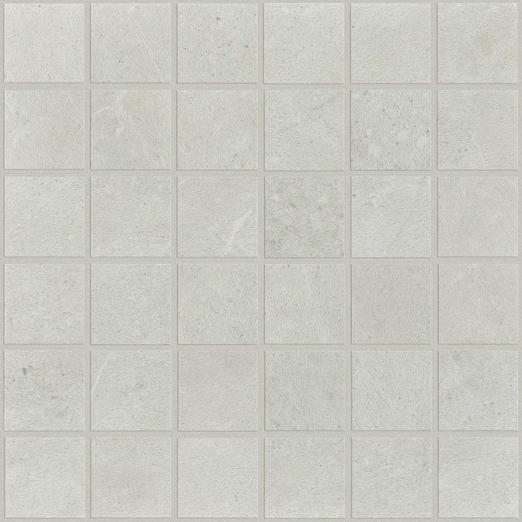 Arena Mosaic Tile & Stone - Bone  Swatch Image 