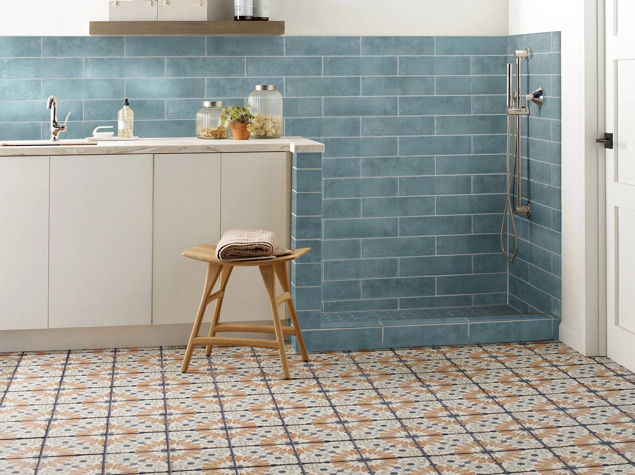 Style - Noble 3x12,  Color - MINT - Room Scene