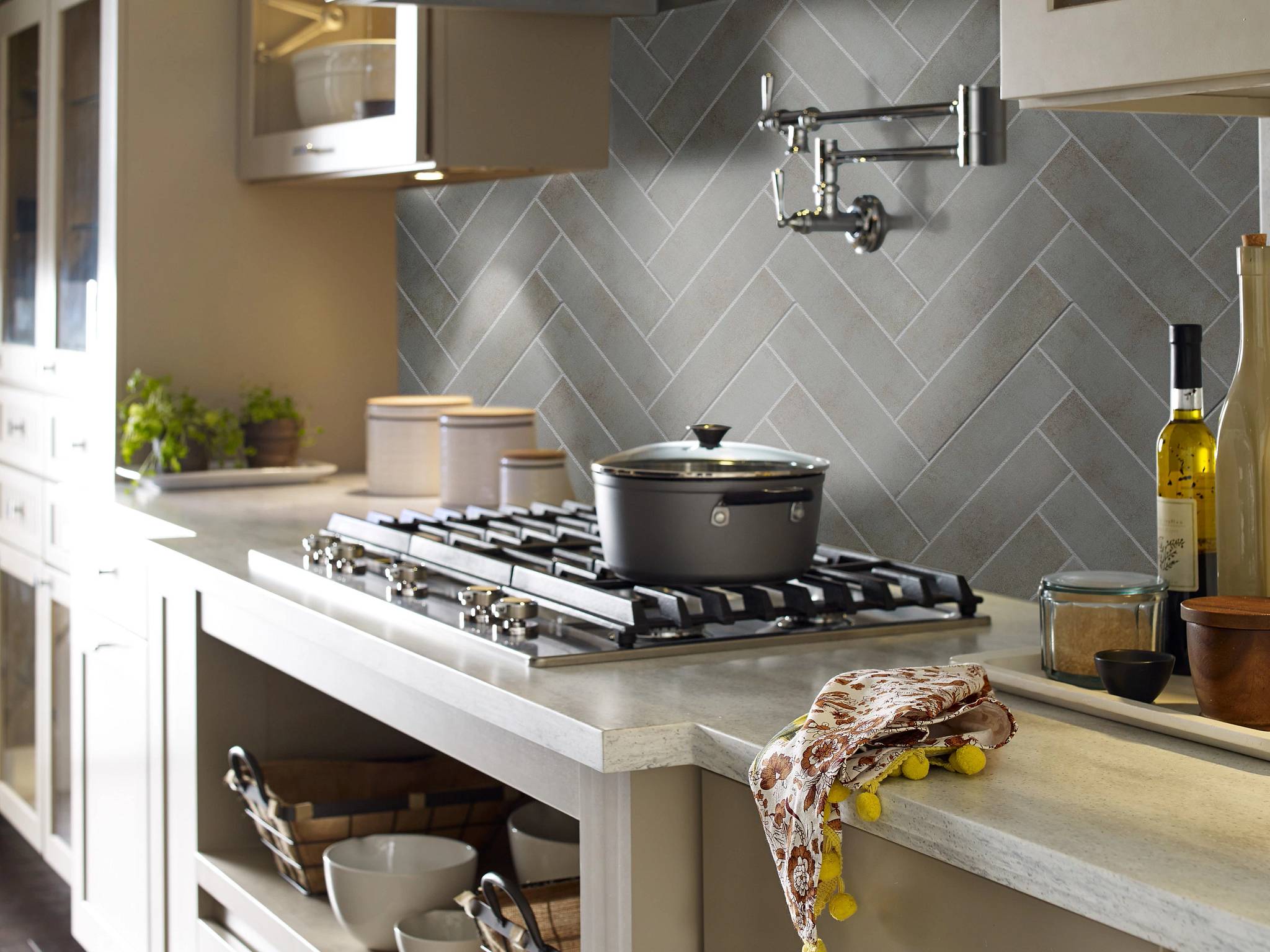 Style - Noble 3x12,  Color - GREY - Room Scene