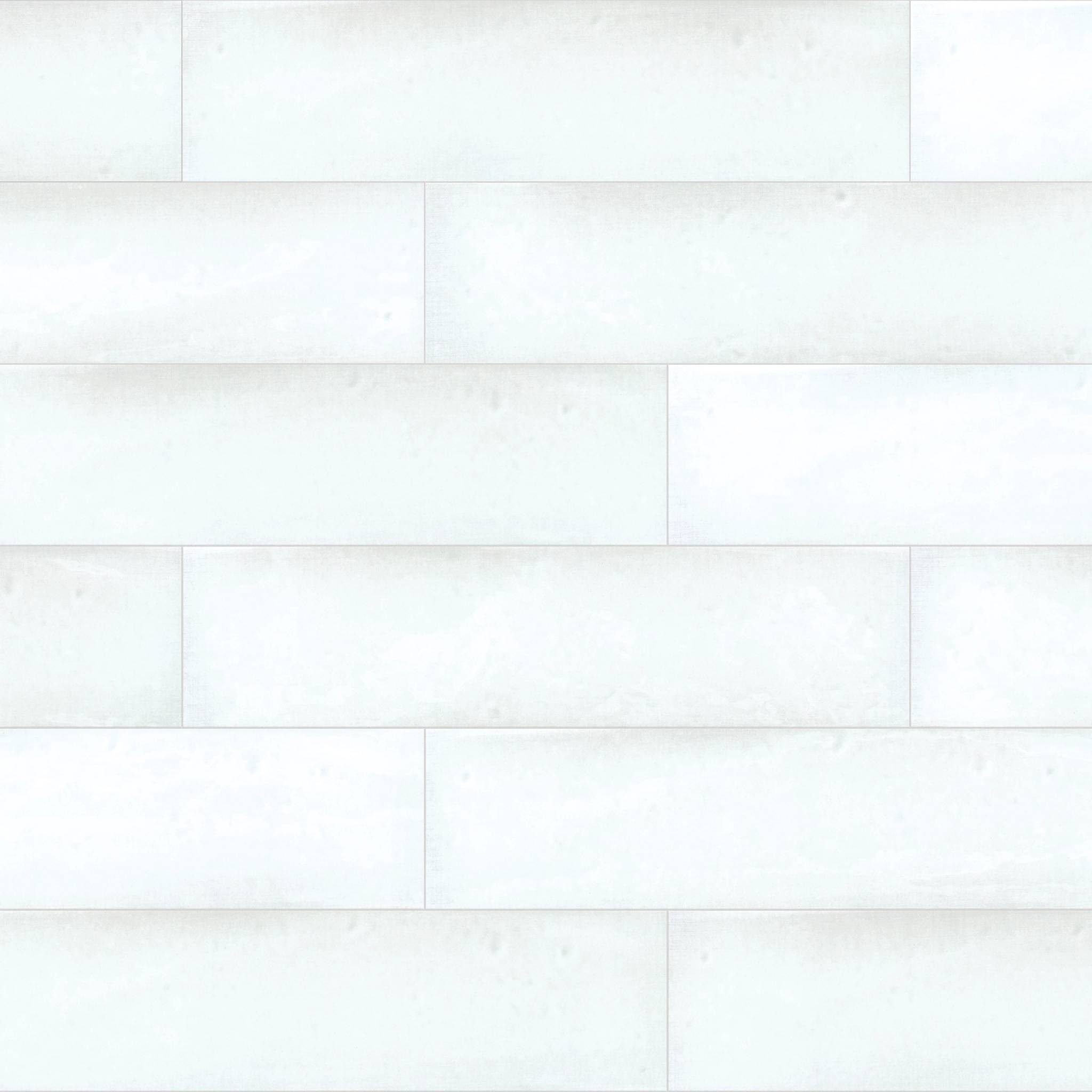 Style Stewart 4x16 Tile & Stone - White Swatch