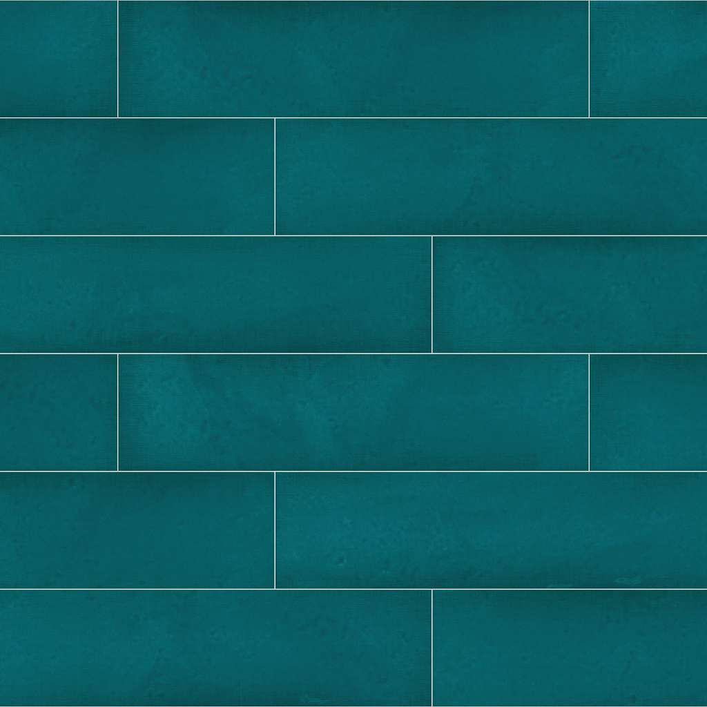 Stewart 4x16 Tile & Stone - Turquoise  Swatch Image 