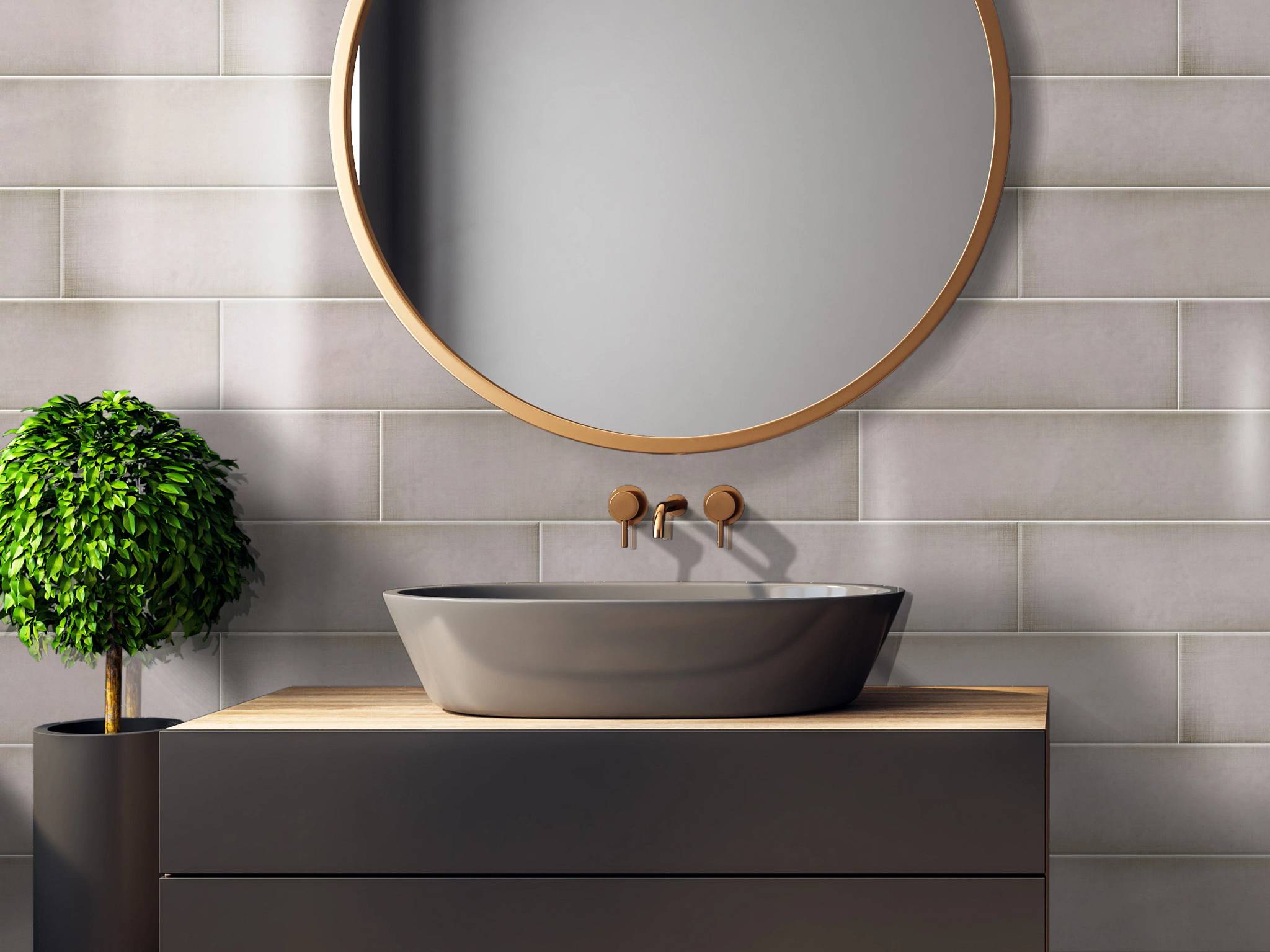 Style - Stewart 4x16,  Color - GREY - Room Scene