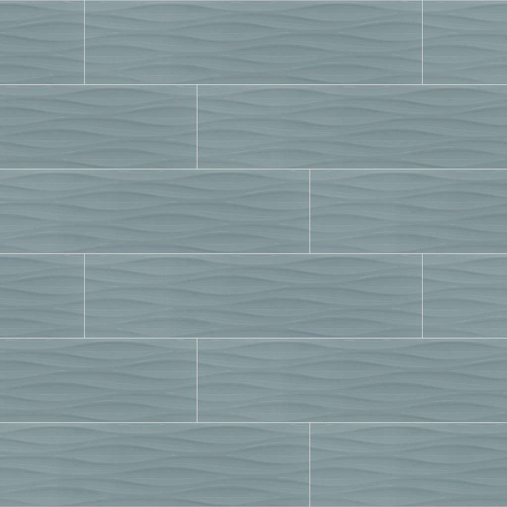 Lane Ave Wave 4x16 Tile & Stone - Lullaby  Swatch Image 