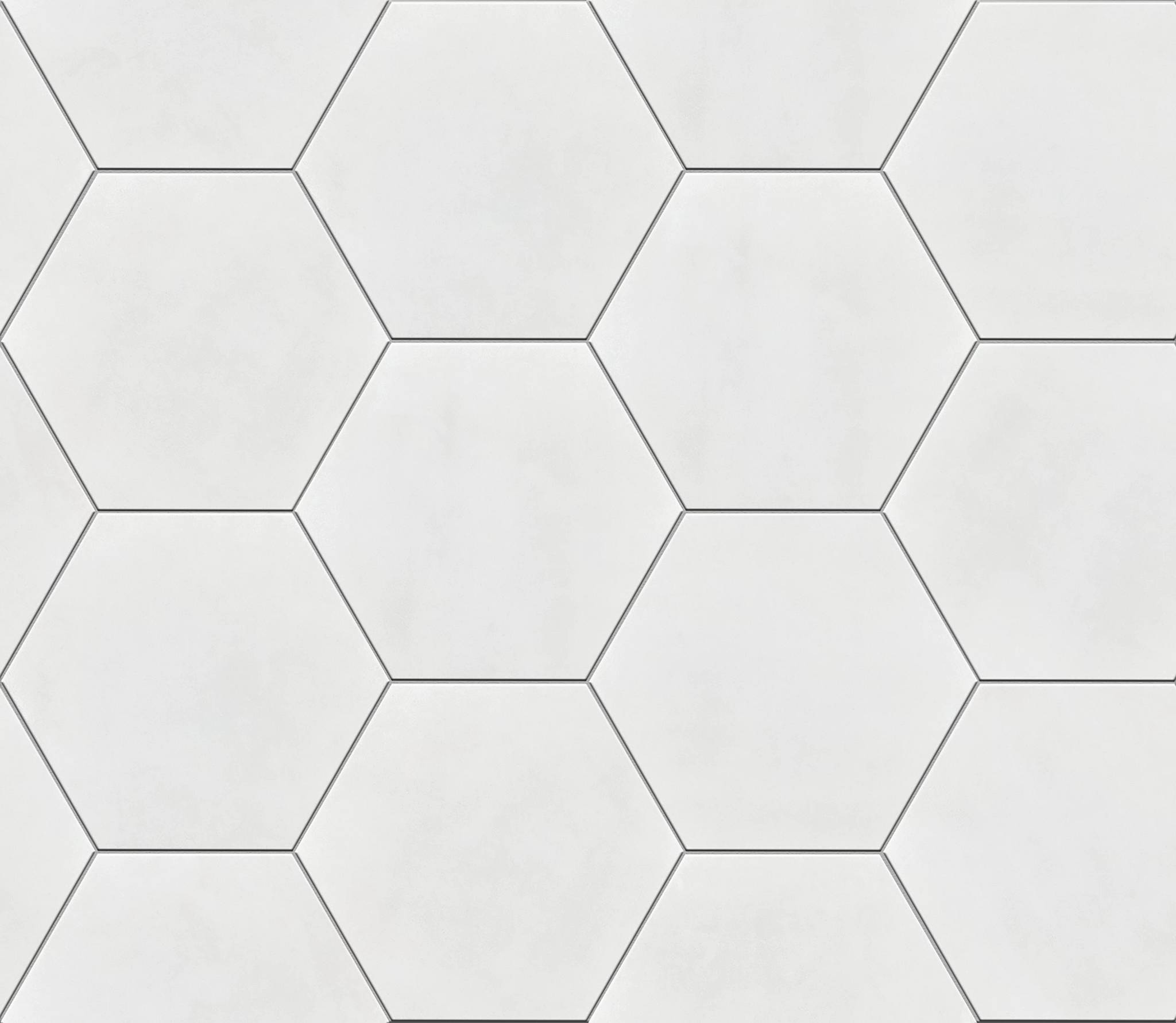 Style Revival Hex Tile & Stone - Ivory Swatch