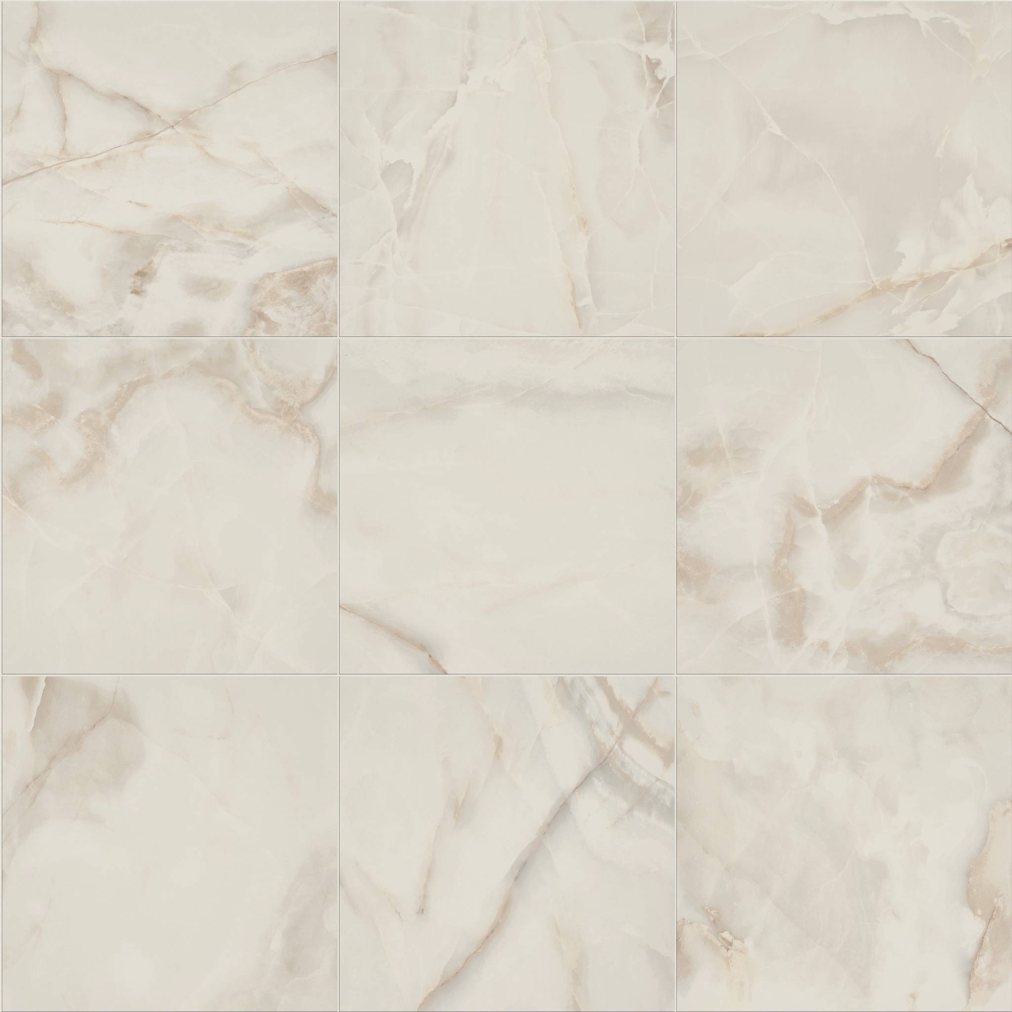 Style Gemstone 24x24 Matte Tile & Stone - Ivory Swatch