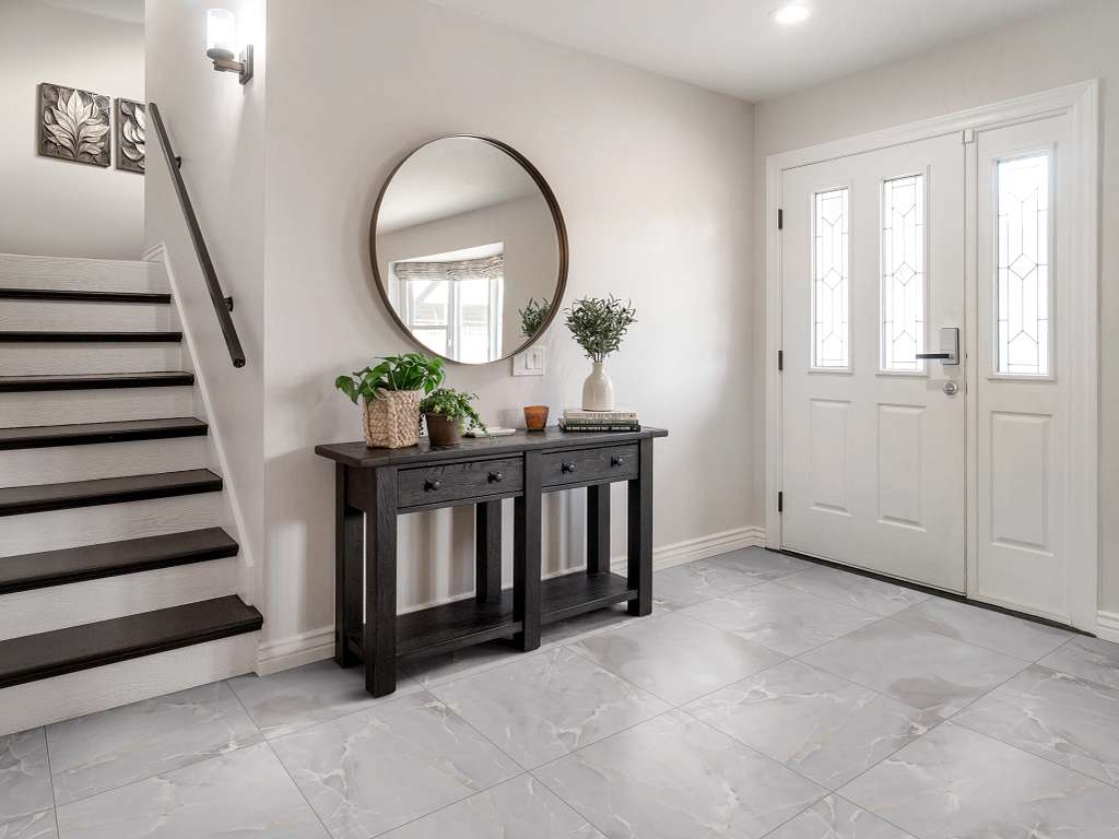 Gemstone 24x24 Matte Tile & Stone - Dark Grey Room Scene Image
