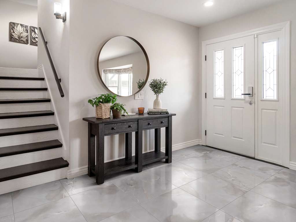 Gemstone 24x24 Polished Tile & Stone - Dark Grey Room Scene Image