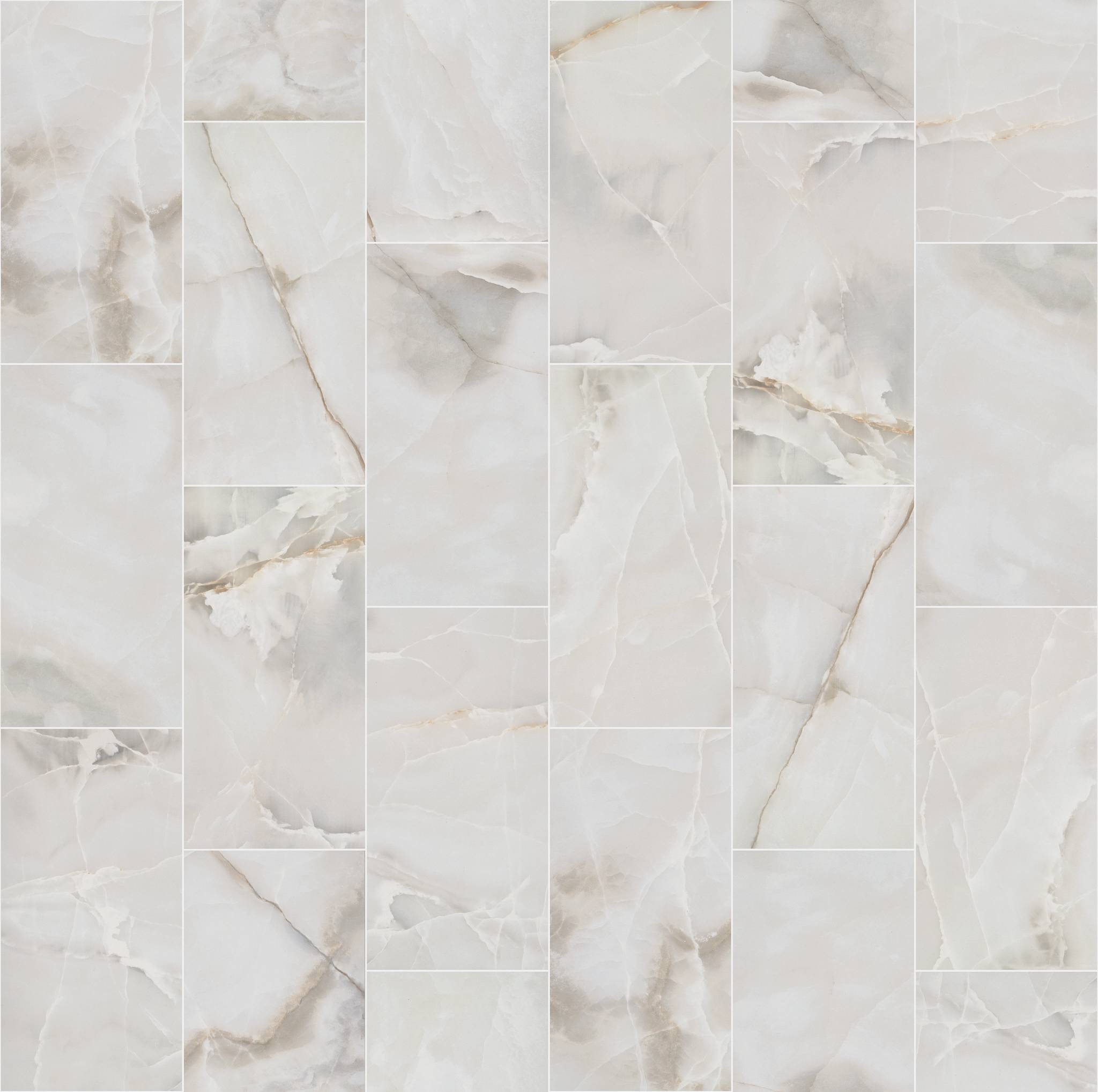 Style Gemstone 12x24 Matte Tile & Stone - White Swatch