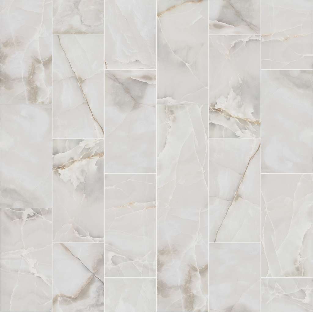 Gemstone 12x24 Matte Tile & Stone - White  Swatch Image 