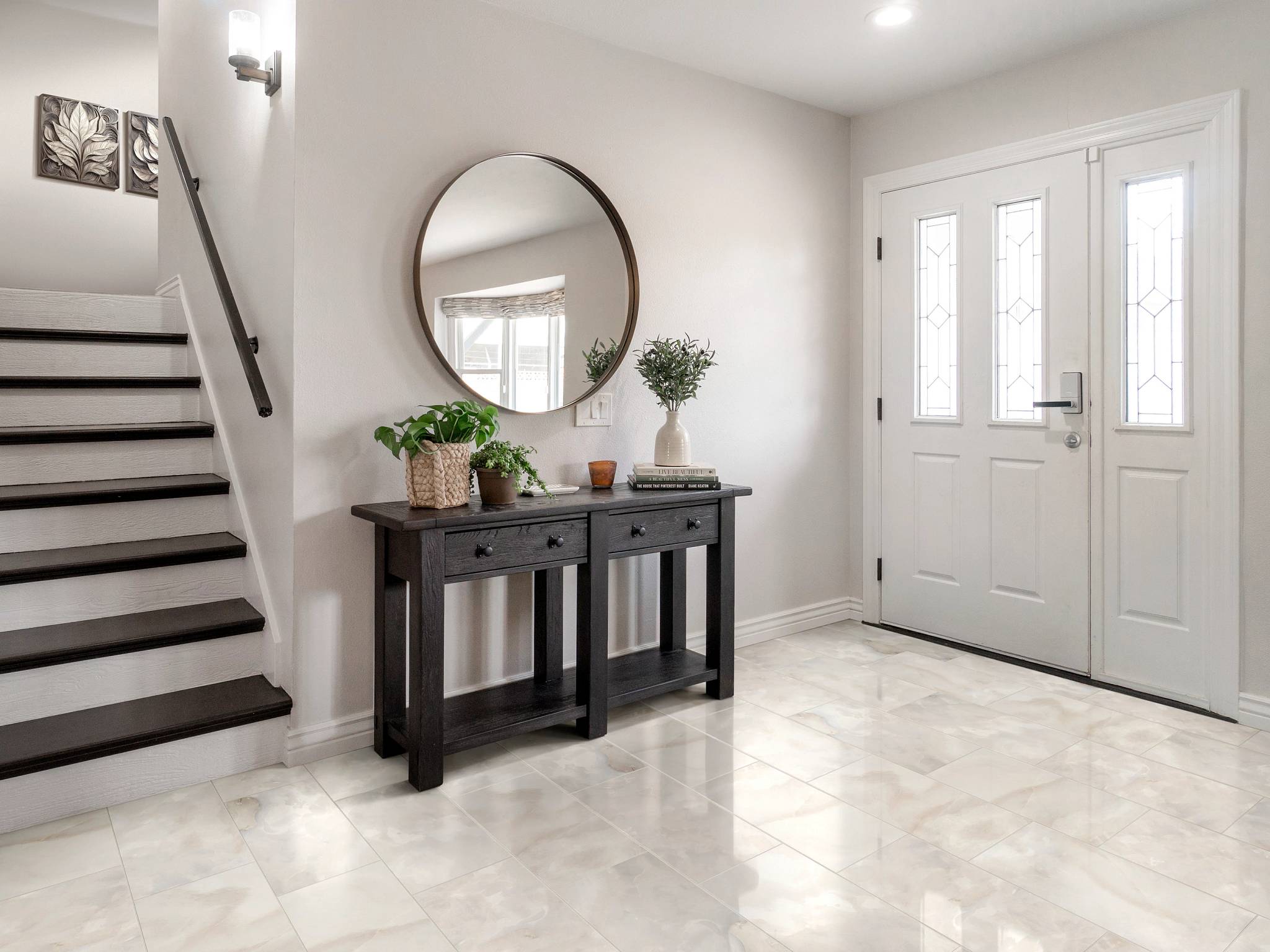 Style - Gemstone 12x24 Polished,  Color - IVORY - Room Scene