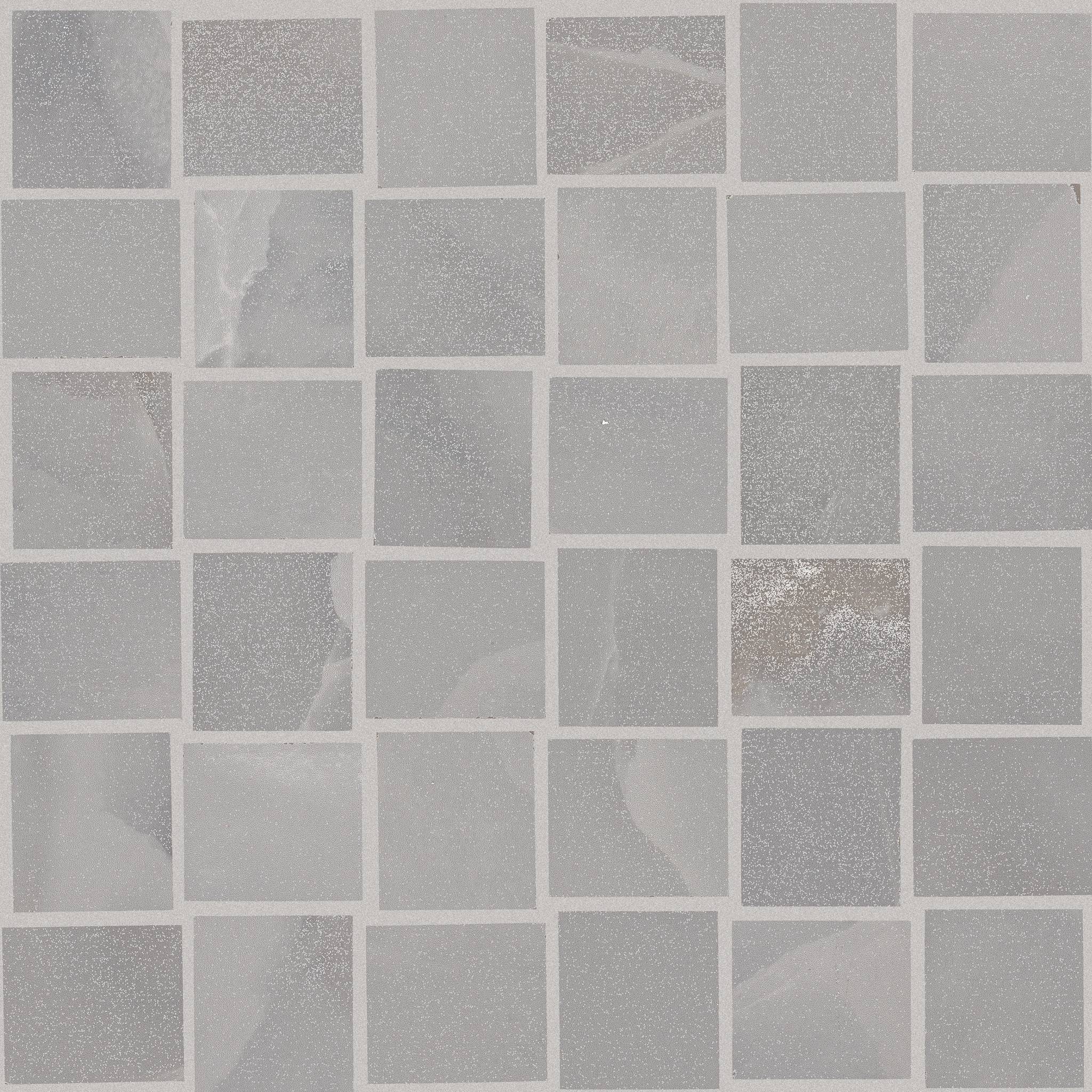 Style Gemstone Basketweave Mosaic Matte Tile & Stone - Dark Grey Swatch