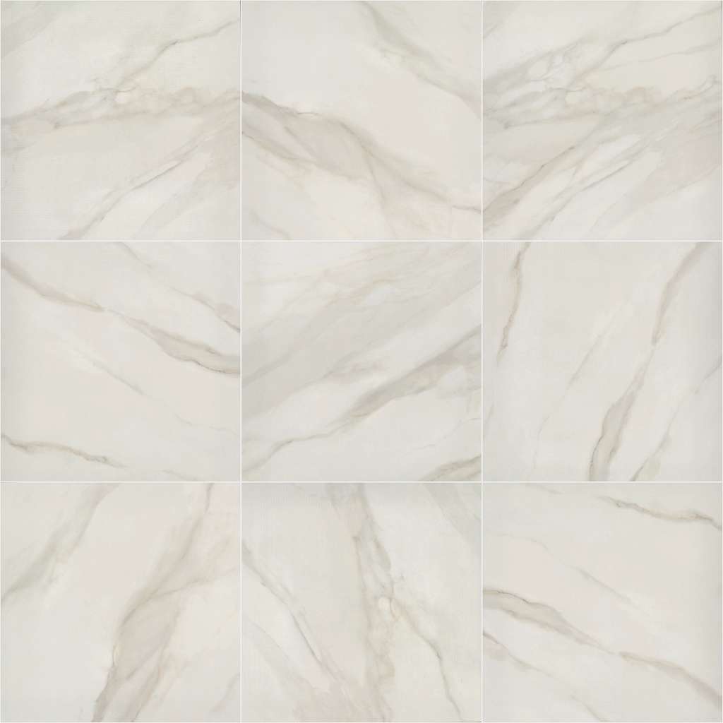 Serene 24x24 Matte Tile & Stone - Bianco Covelano  Swatch Image 