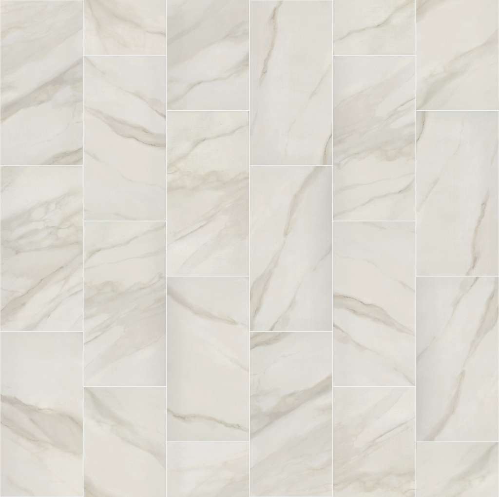 Serene 12x24 Matte Tile & Stone - Bianco Covelano  Swatch Image 