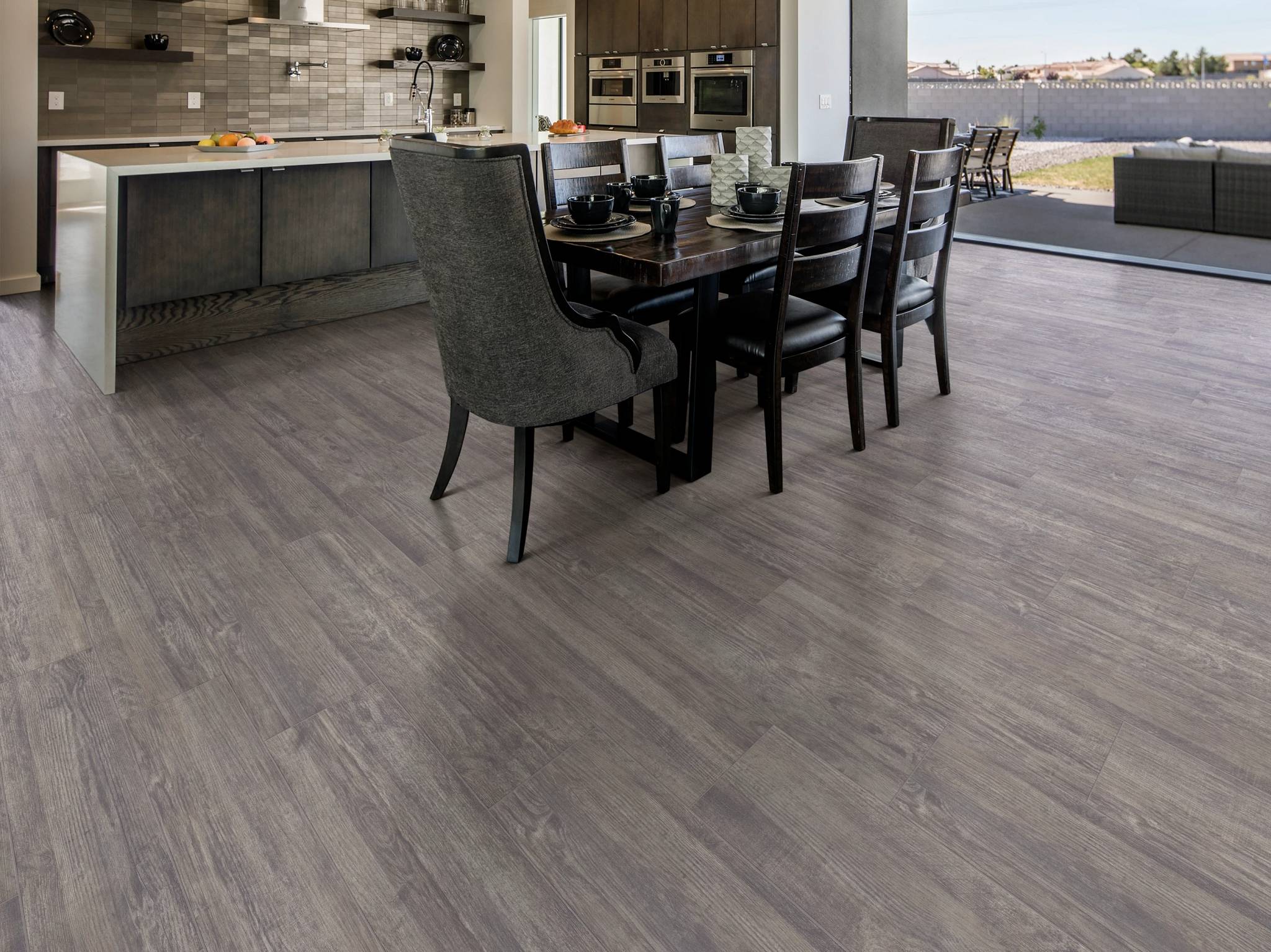 Style - Junction City 8x36,  Color - SMOKESTACK - Room Scene