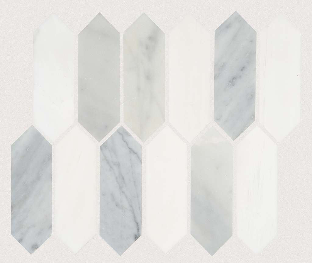 Boca Fences Tile & Stone - Carrara  Swatch Image 