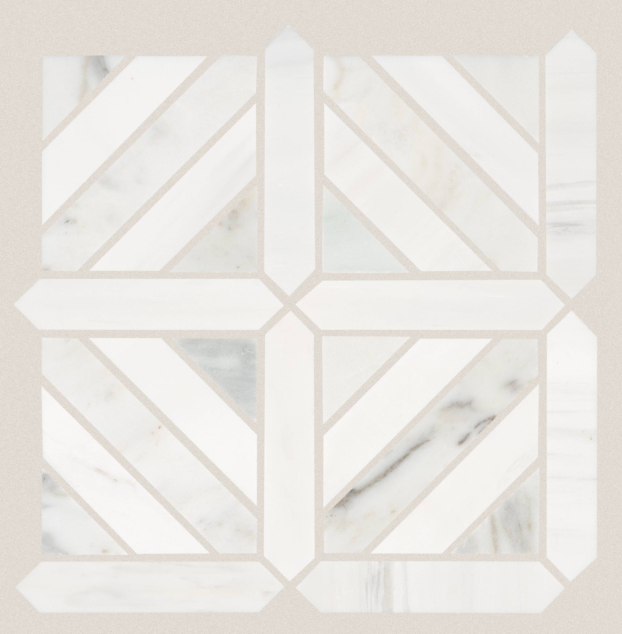 boca symmetry 385ts - dolomite mix Tile and Stone: Wall and