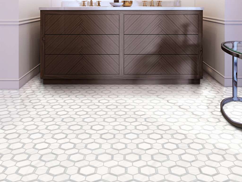 Boca Catacomb Tile & Stone - Carrara Room Scene Image