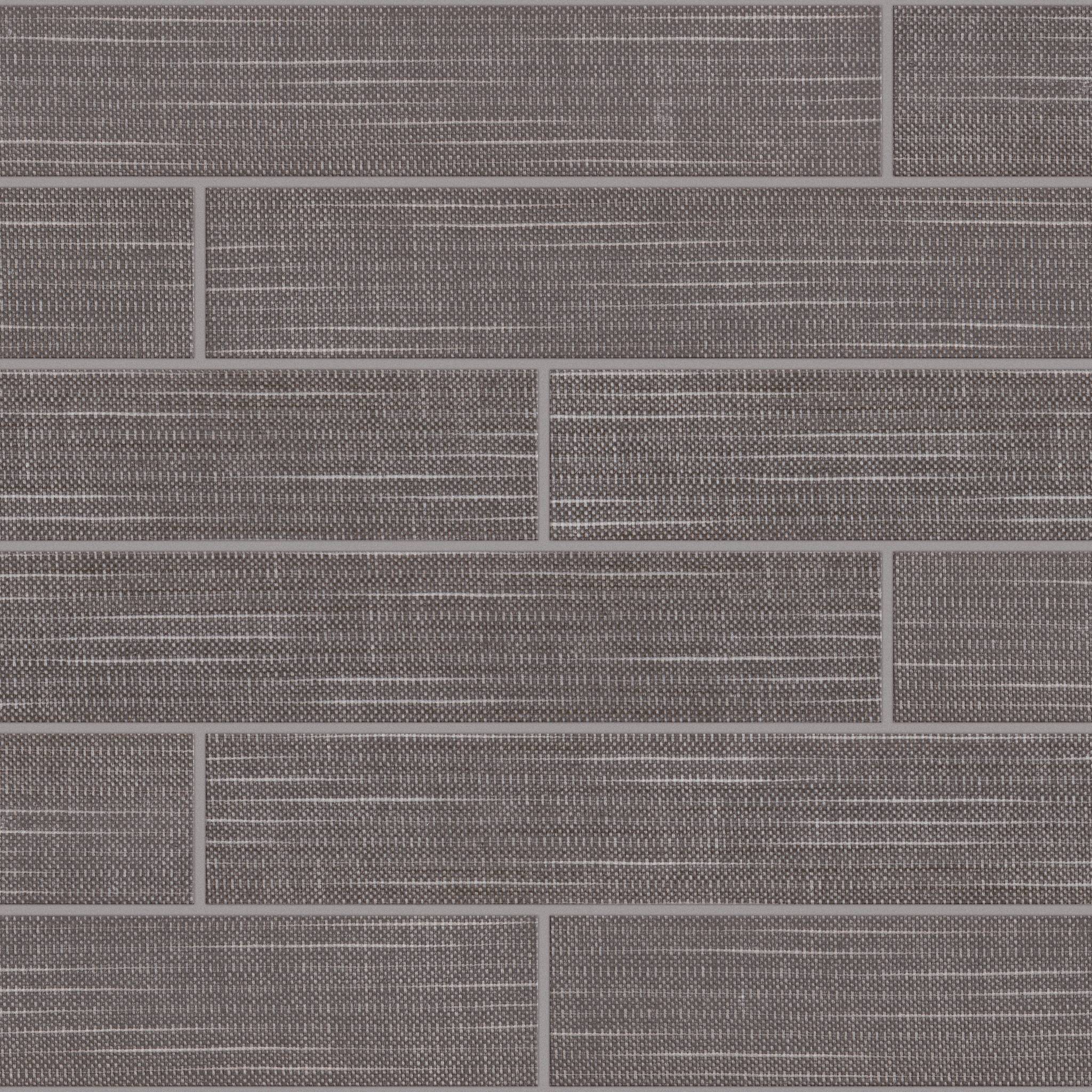Style Linen 3x17 Tile & Stone - Onyx Swatch