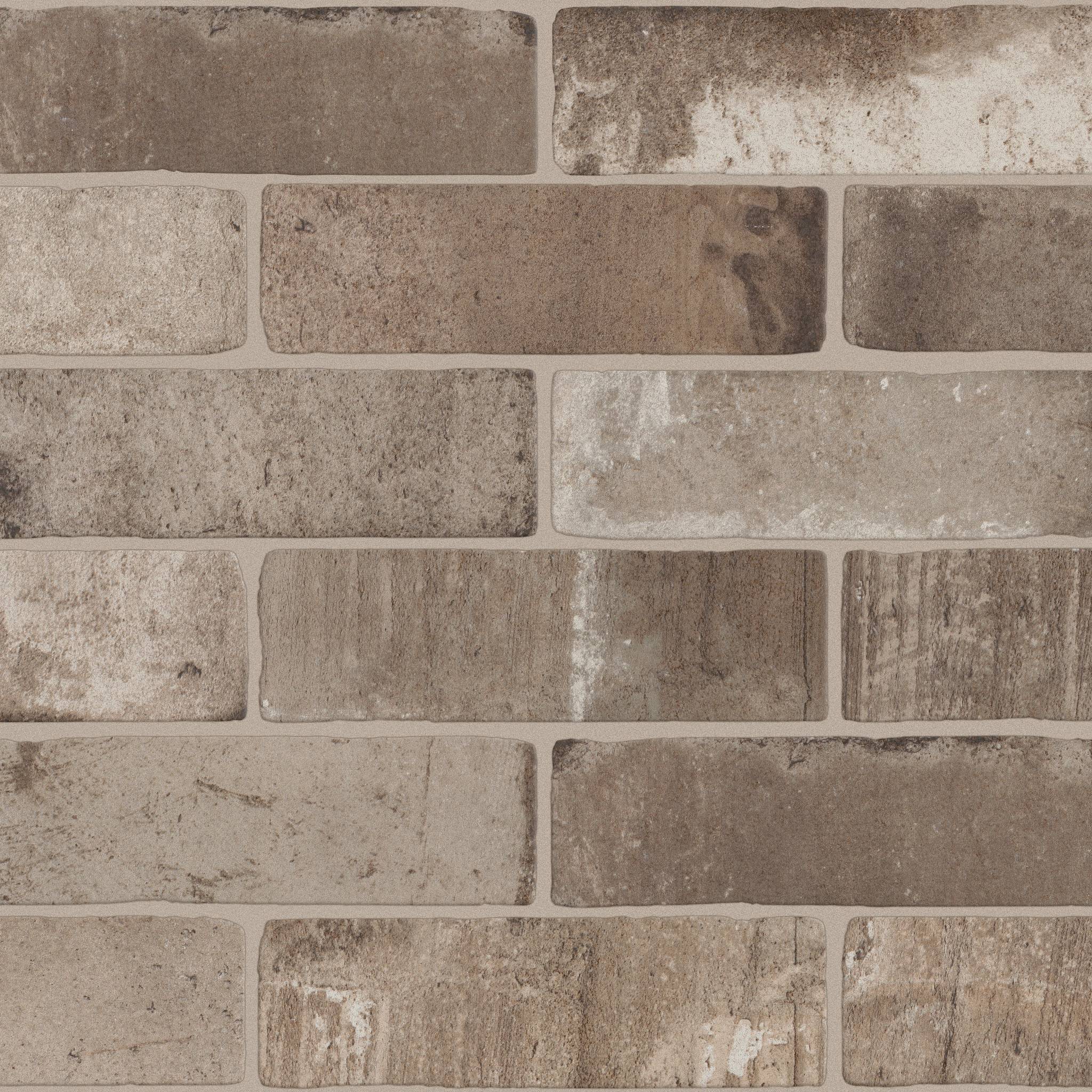 Style Bowery 3x10 Tile & Stone - Greige Swatch