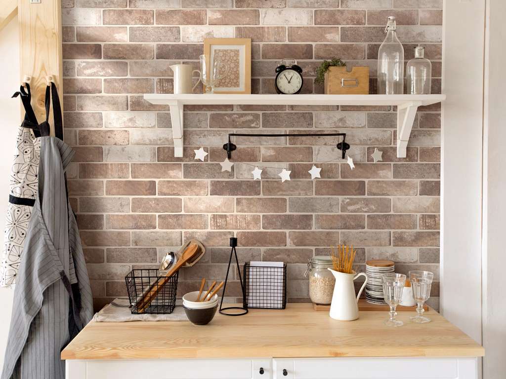 Bowery 3x10 Tile & Stone - Clay Room Scene Image