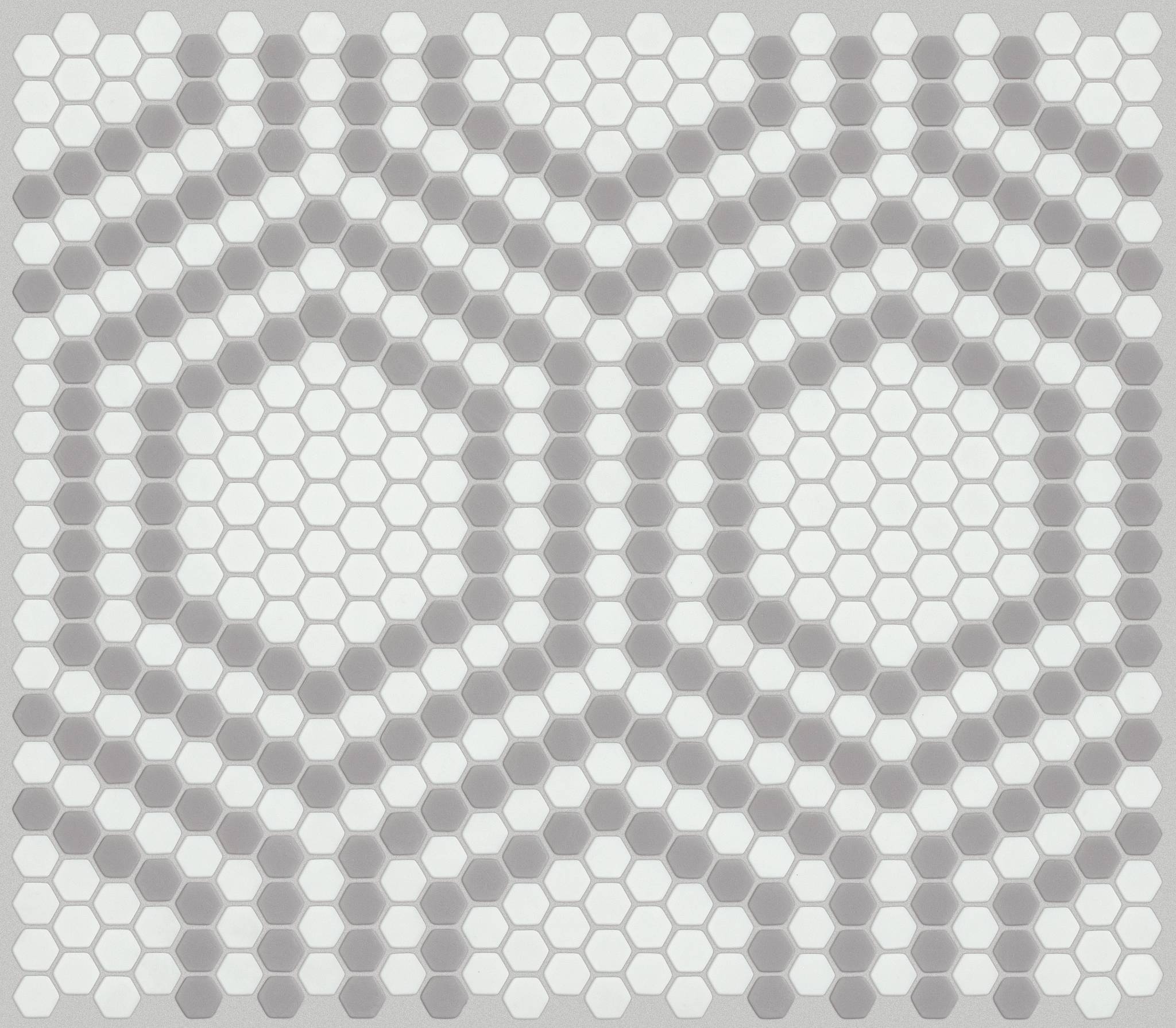 Style Retro Apiary Tile & Stone - Grey Swatch