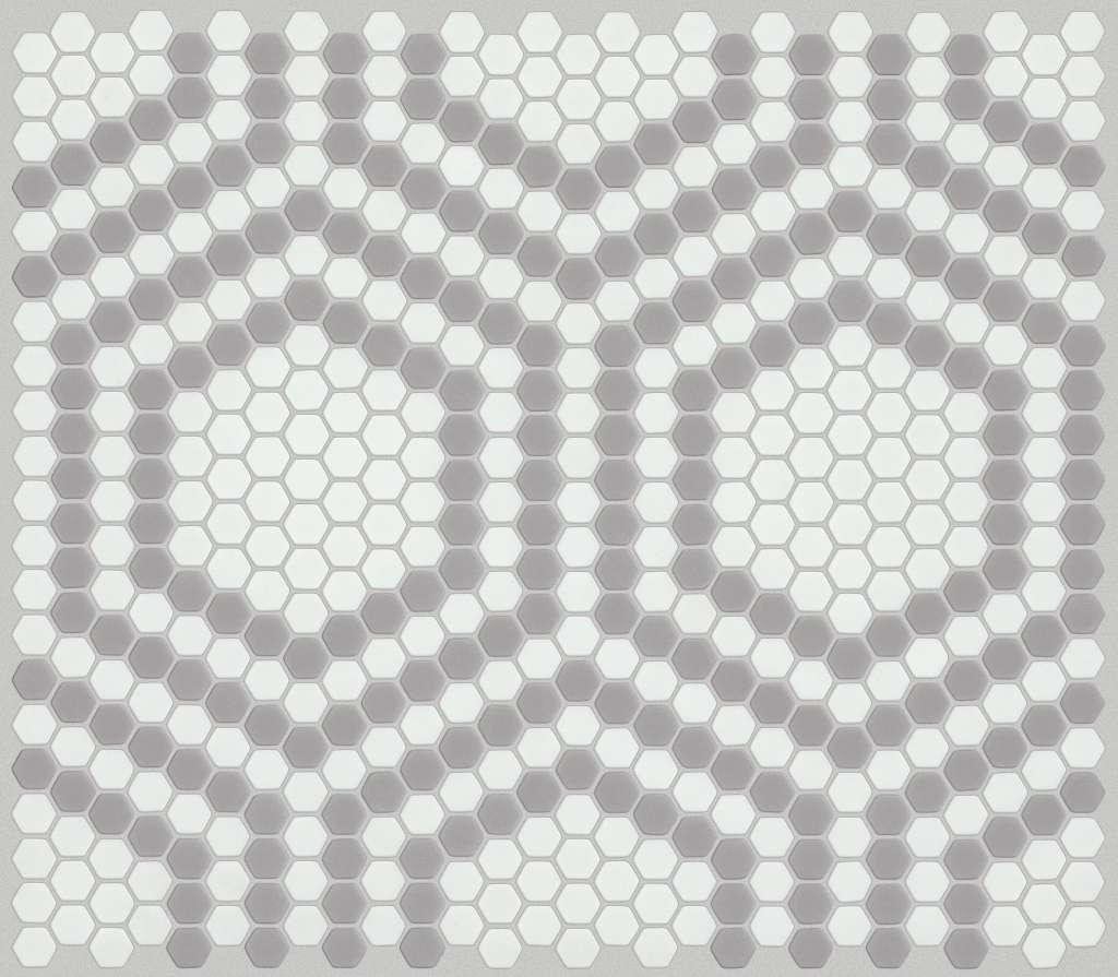 Retro Apiary Tile & Stone - Grey  Swatch Image 