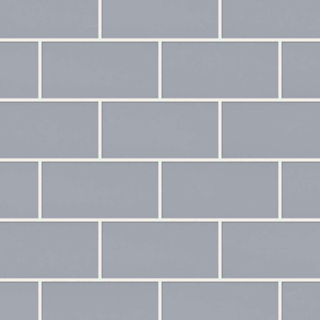 Grandeur 3x6 Gloss Tile & Stone - Glacier  Swatch Image 