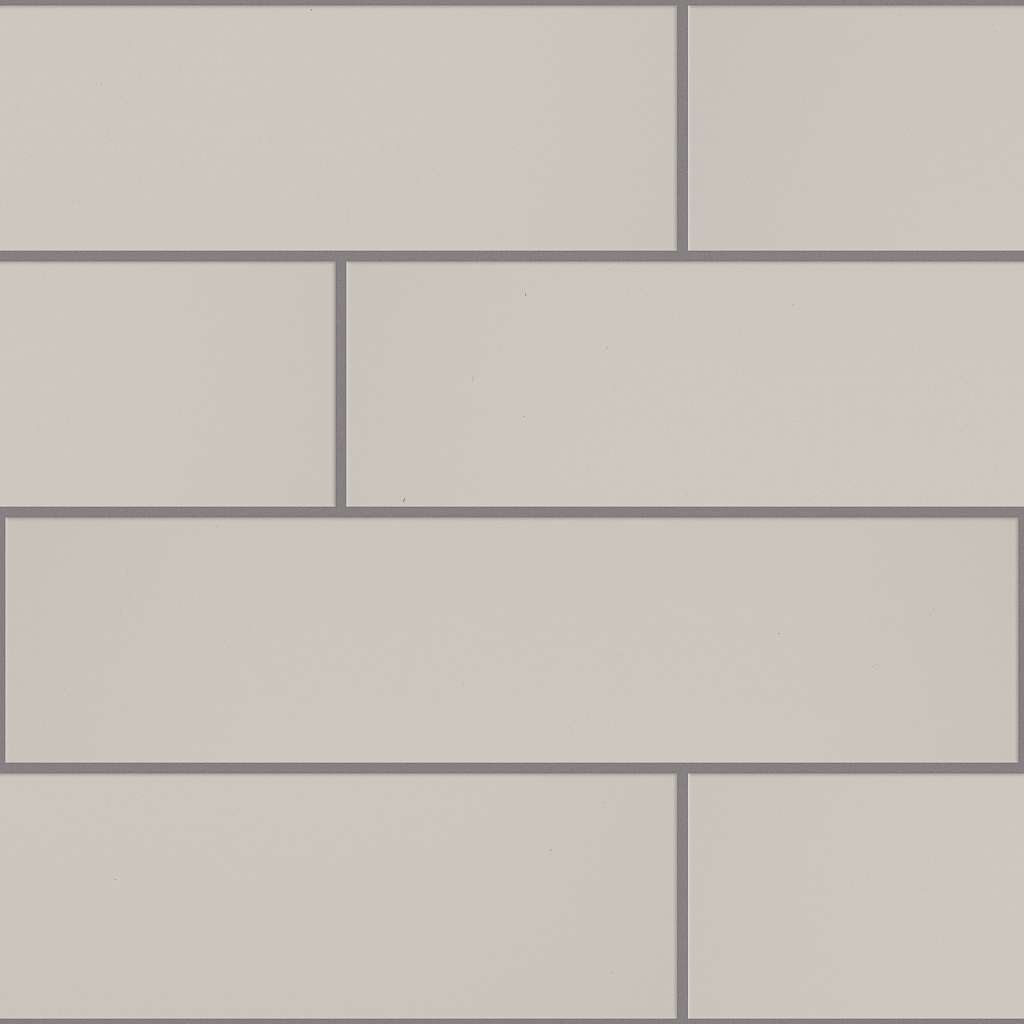 Grandeur 4x16 Gloss Tile & Stone - Warm Grey  Swatch Image 
