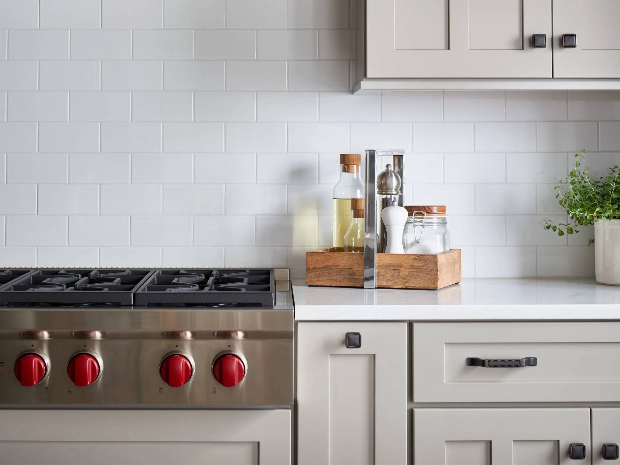 Style - Grandeur 4x16 Gloss,  Color - TAUPE - Room Scene