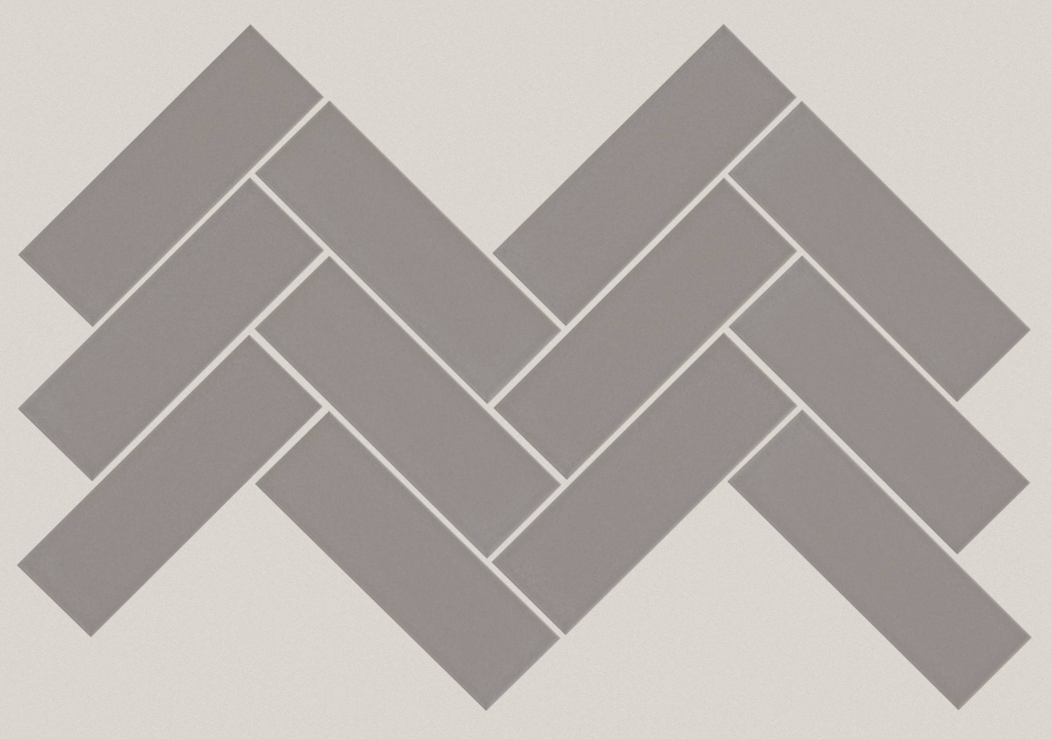 Style Grandeur Herringbone Matte Tile & Stone - Taupe Swatch