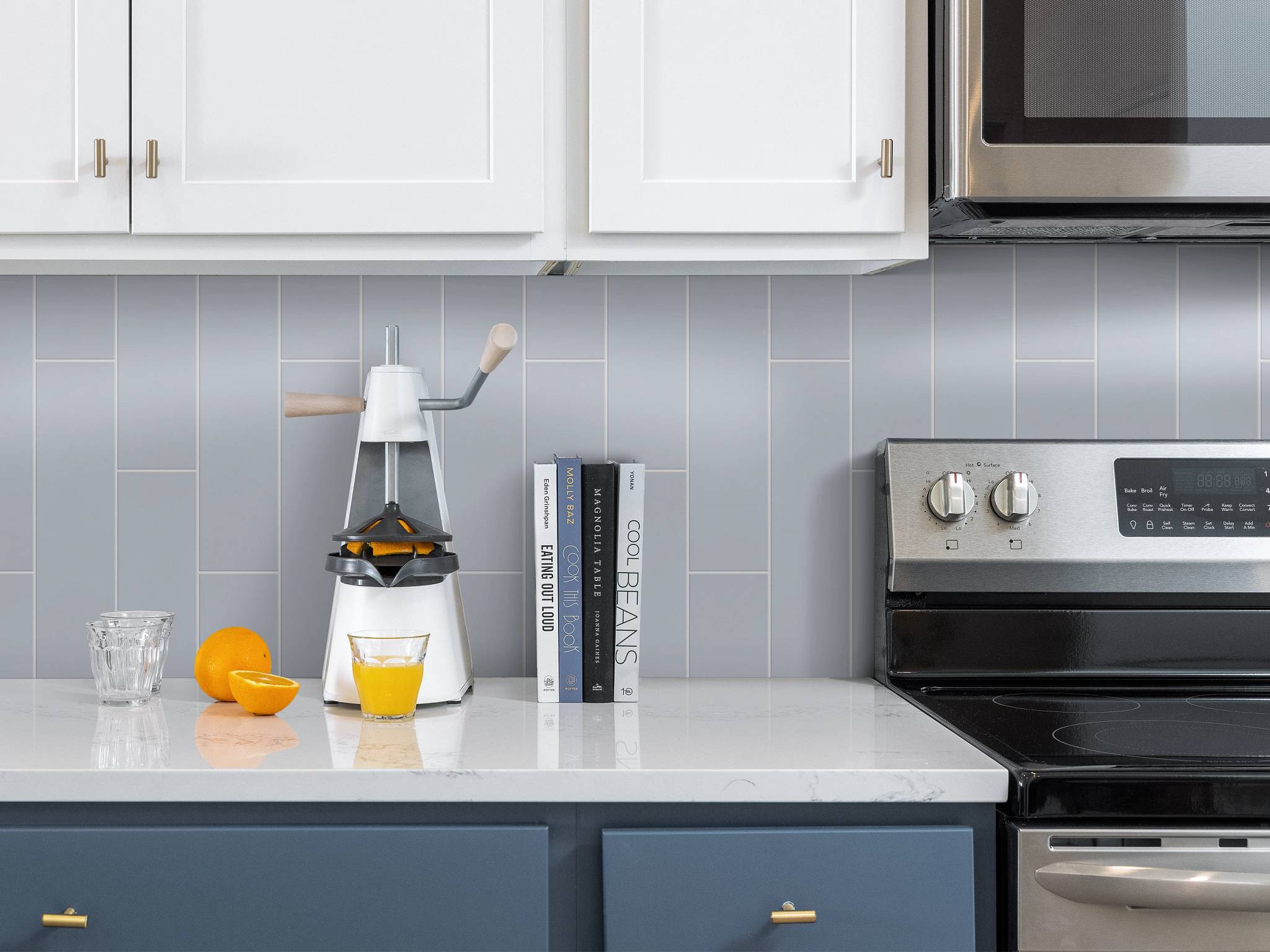 Style - Grandeur 4x16 Matte,  Color - GLACIER - Room Scene