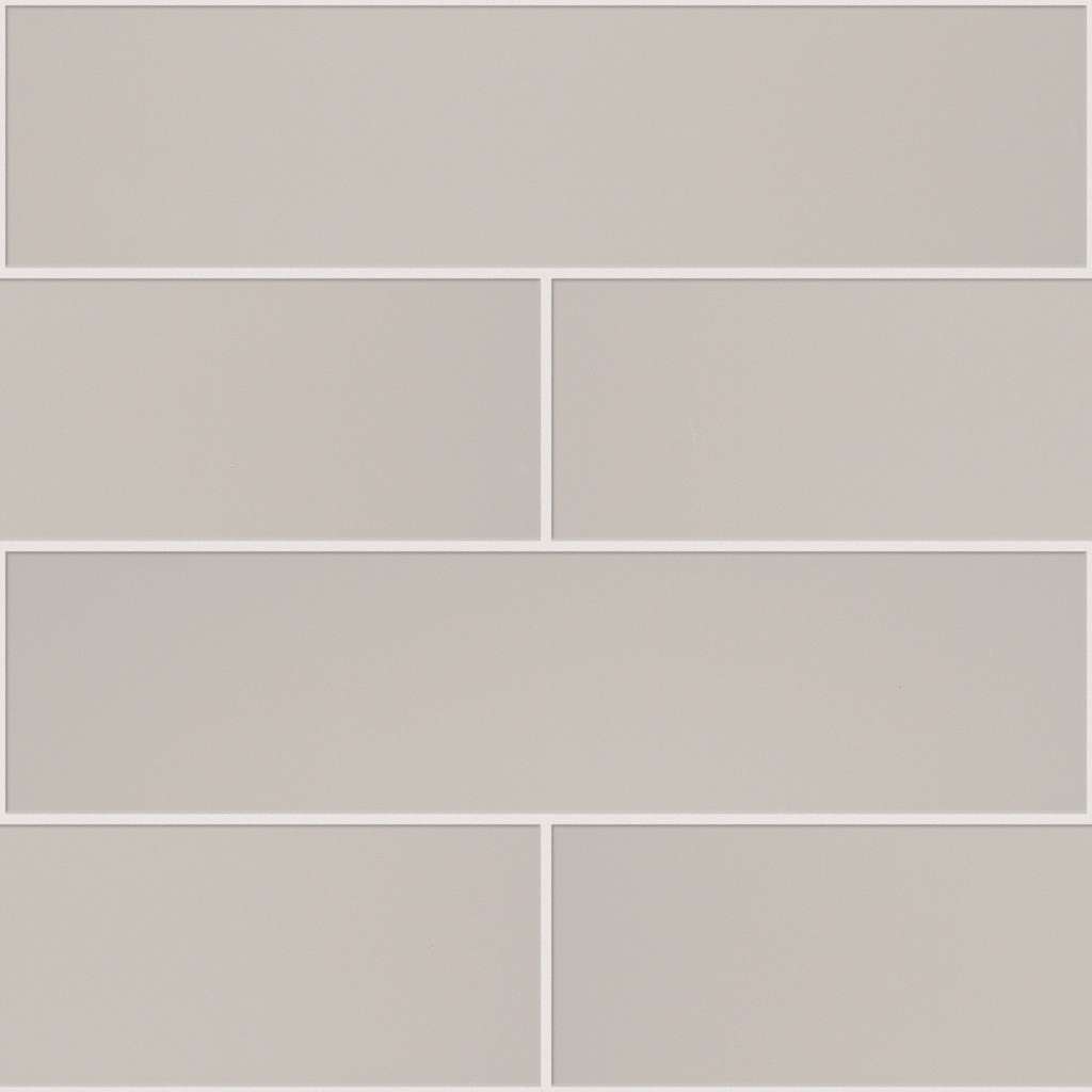 Grandeur 4x16 Matte Tile & Stone - Warm Grey  Swatch Image 