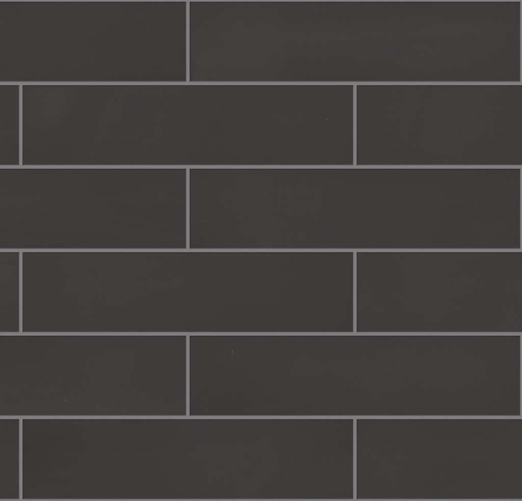 Grandeur 4x16 Matte Tile & Stone - Carbon  Swatch Image 