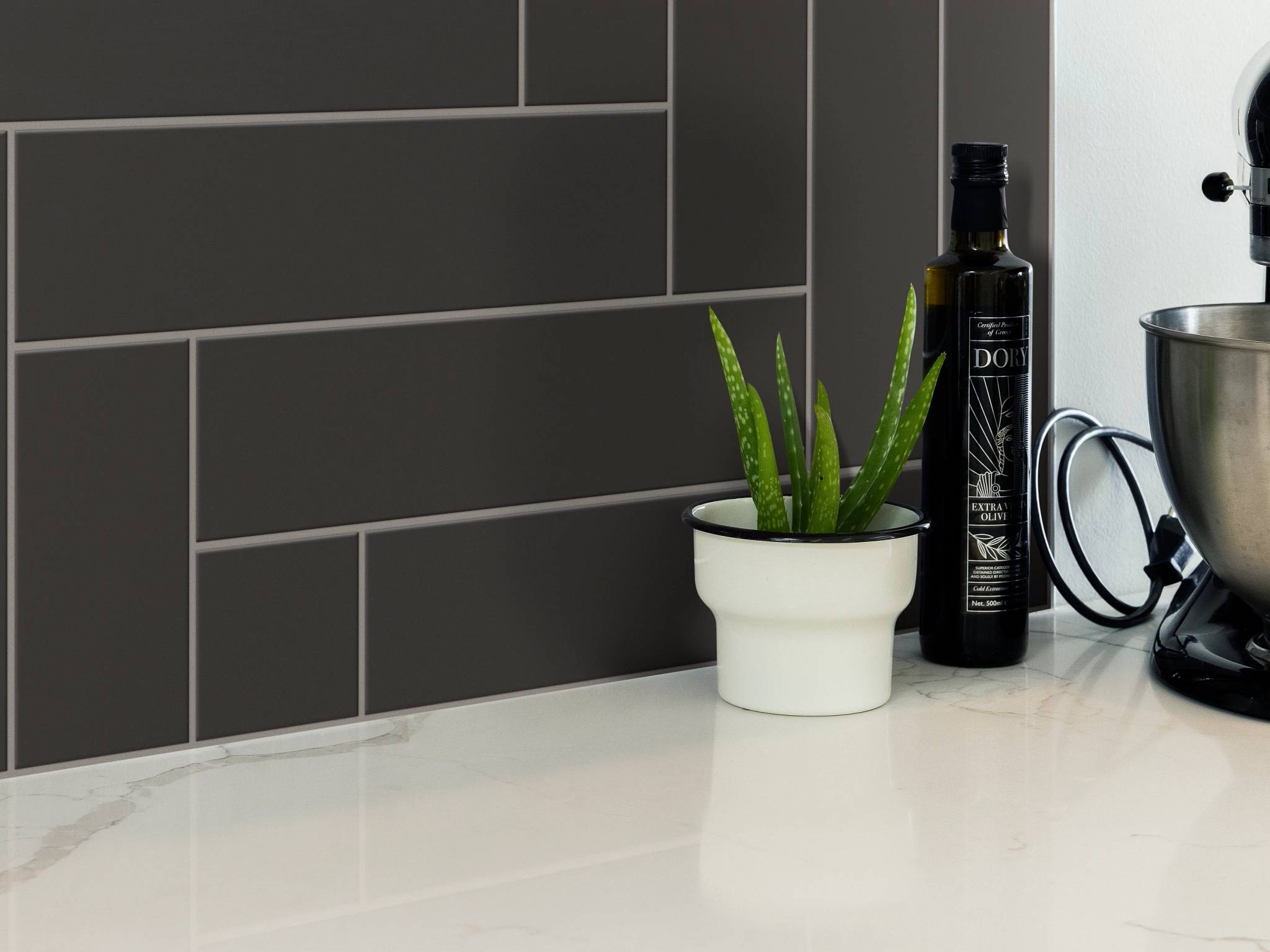 Style - Grandeur 4x16 Matte,  Color - CARBON - Room Scene