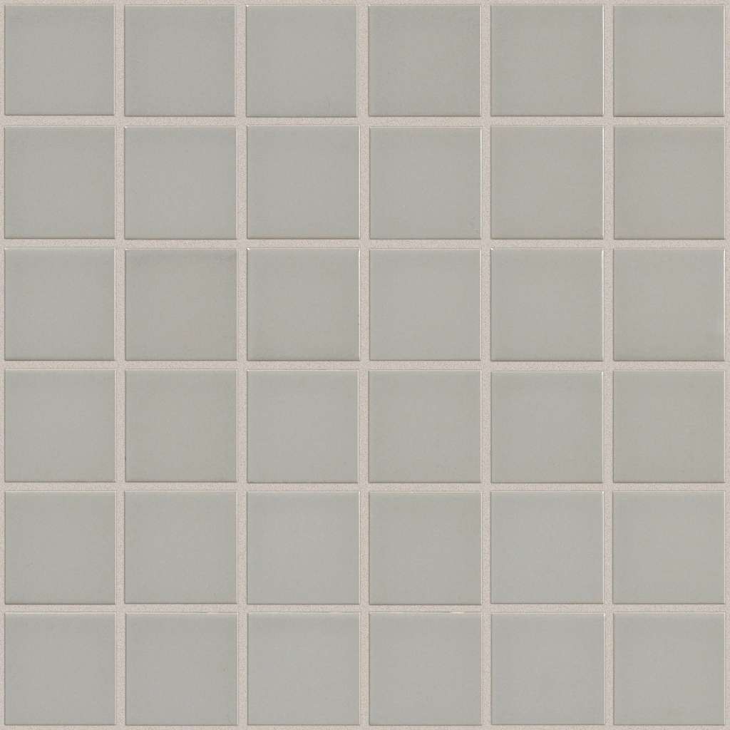 Grandeur Mosaic 2x2 Matte Tile & Stone - Taupe  Swatch Image 