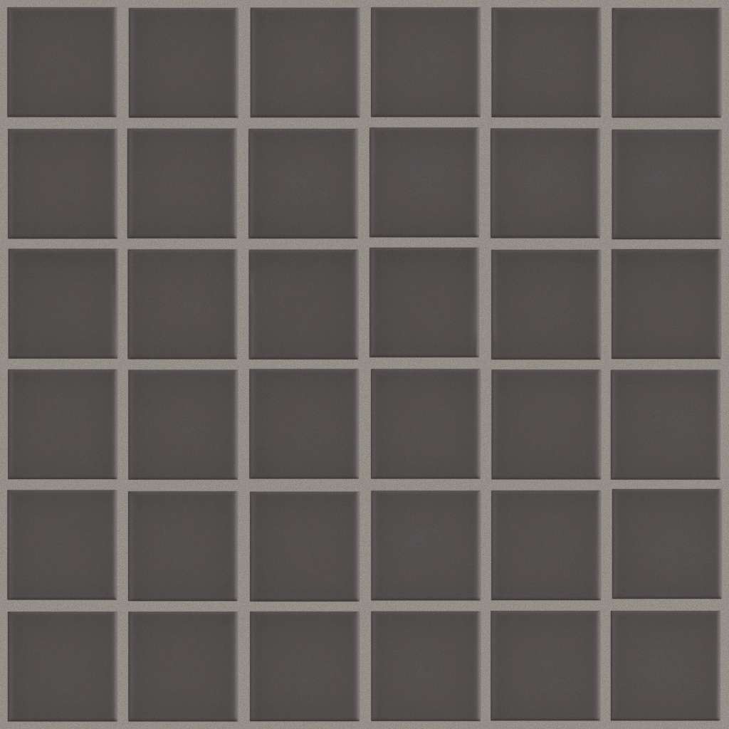 Grandeur Mosaic 2x2 Matte Tile & Stone - Carbon  Swatch Image 