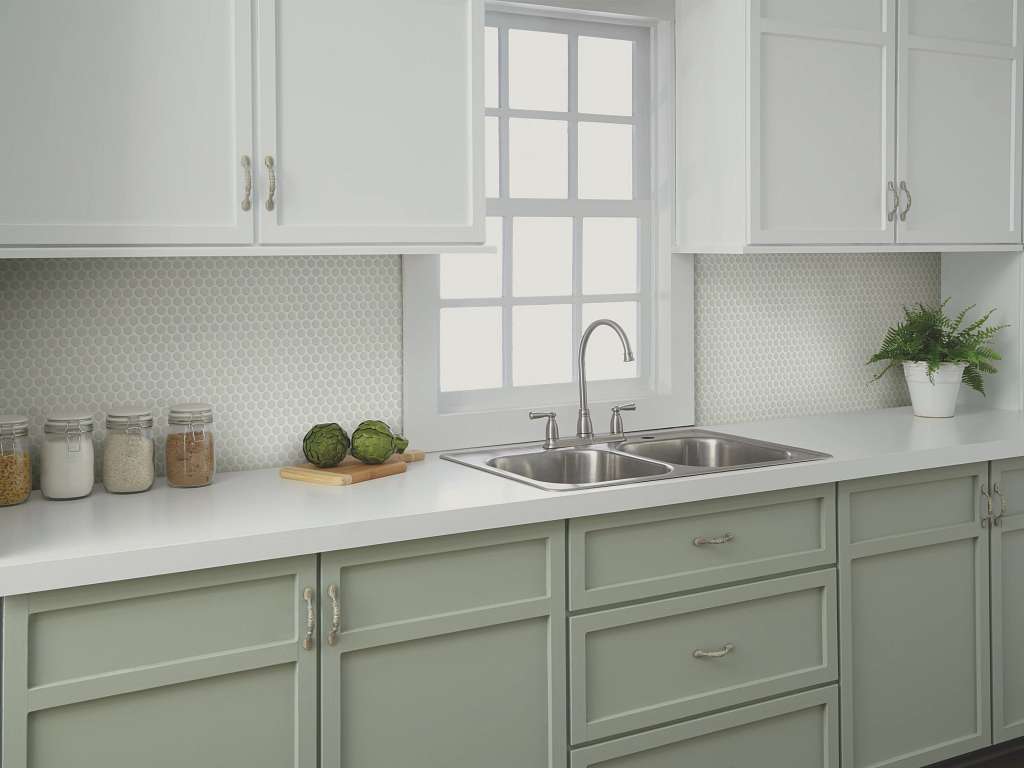 Grandeur Penny Matte Tile & Stone - Sage Room Scene Image