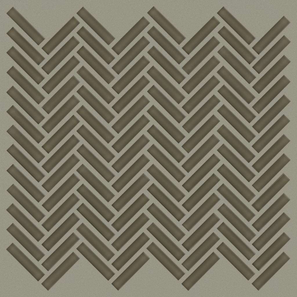 Ascendant Herringbone Tile & Stone - Sage  Swatch Image 