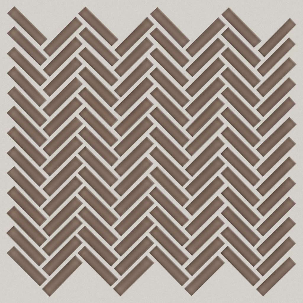 Ascendant Herringbone Tile & Stone - Balanced Taupe  Swatch Image 