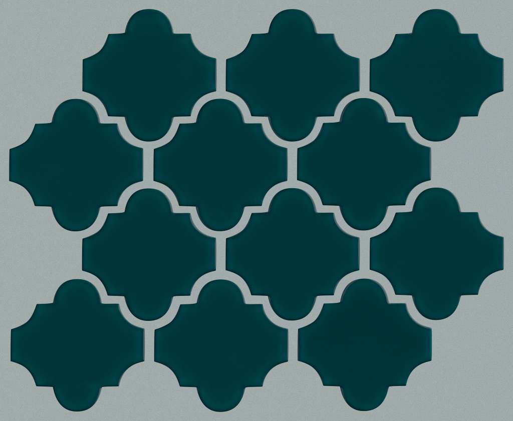 Ascendant Lantern Tile & Stone - Viridian  Swatch Image 