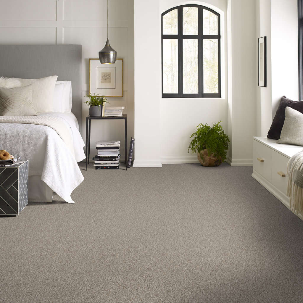 Venture Tonal Carpet - Buff Room Scene Image