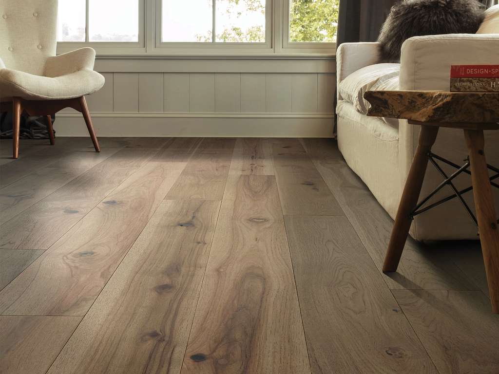 Imperial Pecan Engineered Hardwood - Fawn Room Scene Image