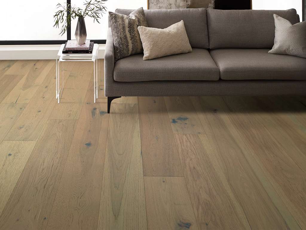 Imperial Pecan Engineered Hardwood - Barley Room Scene Image