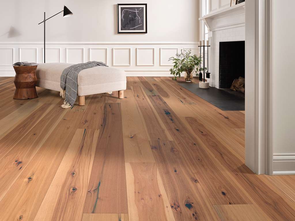 Imperial Pecan Engineered Hardwood - Harvest Room Scene Image